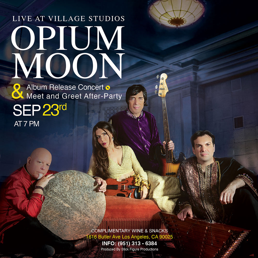 Opium Moon Concert Village Studio 2023 Hamid Saeidi Lily Hayden